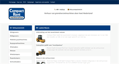 Desktop Screenshot of compactrent.nl